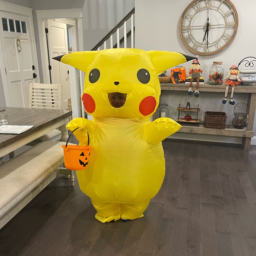 Pokemon Pikachu Anime Halloween Costume For Kids